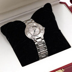 Cartier 21 Must de Cartier Small Women's Watch W10109 T2 28mm