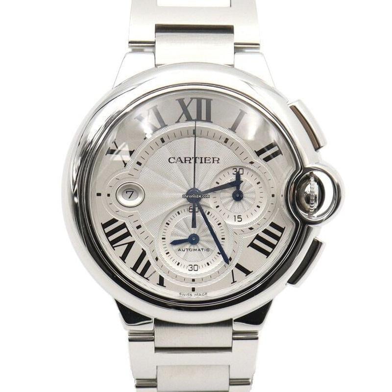 Cartier Ballon Bleu 44mm Extra Large Chronograph Automatic 44 MM Men's Watch 6920076