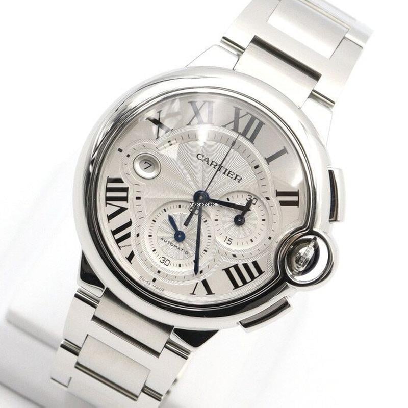 Cartier Ballon Bleu 44mm Extra Large Chronograph Automatic 44 MM Men's Watch 6920076