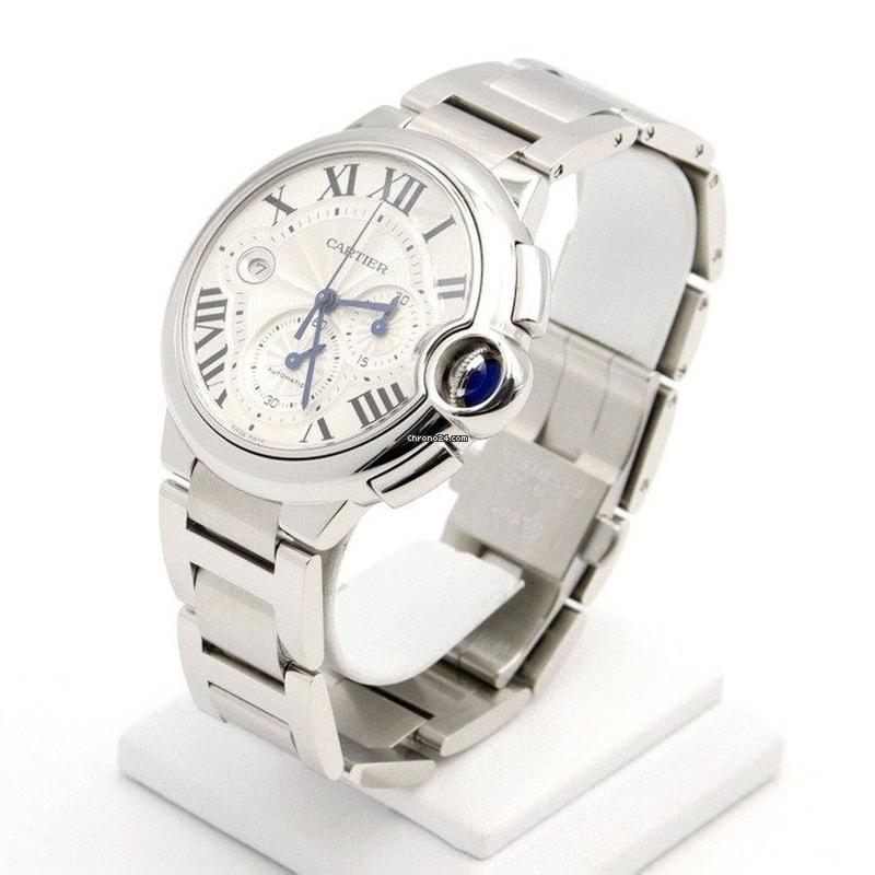 Cartier Ballon Bleu 44mm Extra Large Chronograph Automatic 44 MM Men's Watch 6920076