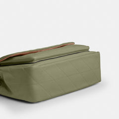 Coach Elodie Crossbody Bag With Quilting Gold Pistachio
