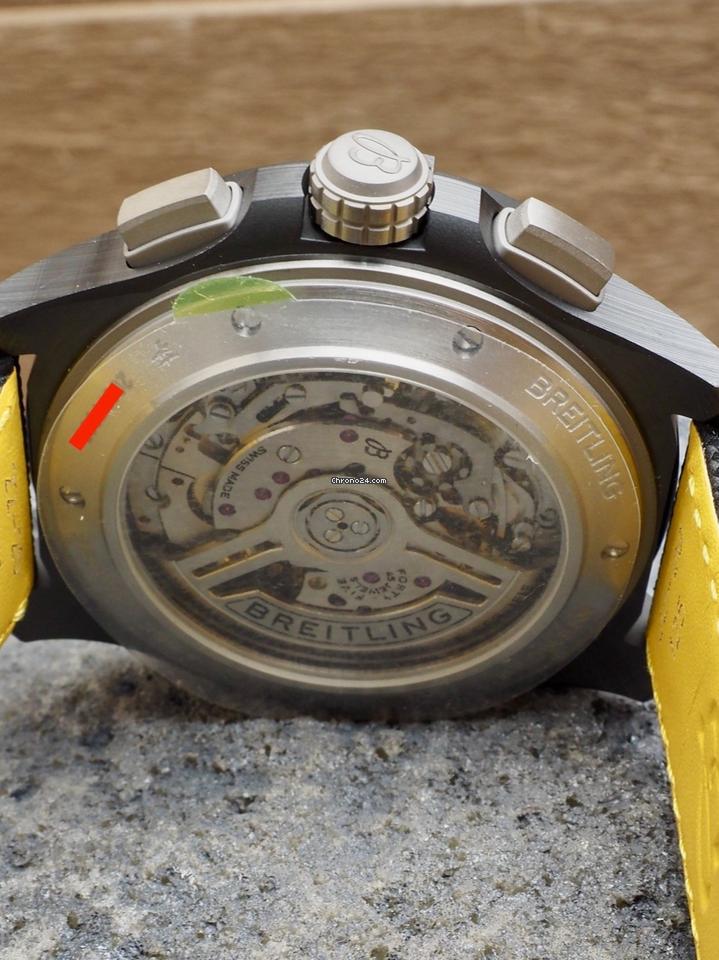 Breitling Avenger Night Mission Ceramic Case Yellow SB0147101 I1 X1 $9650 List