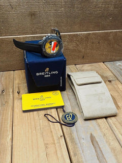 Breitling Avenger Night Mission Ceramic Case Yellow SB0147101 I1 X1 $9650 List