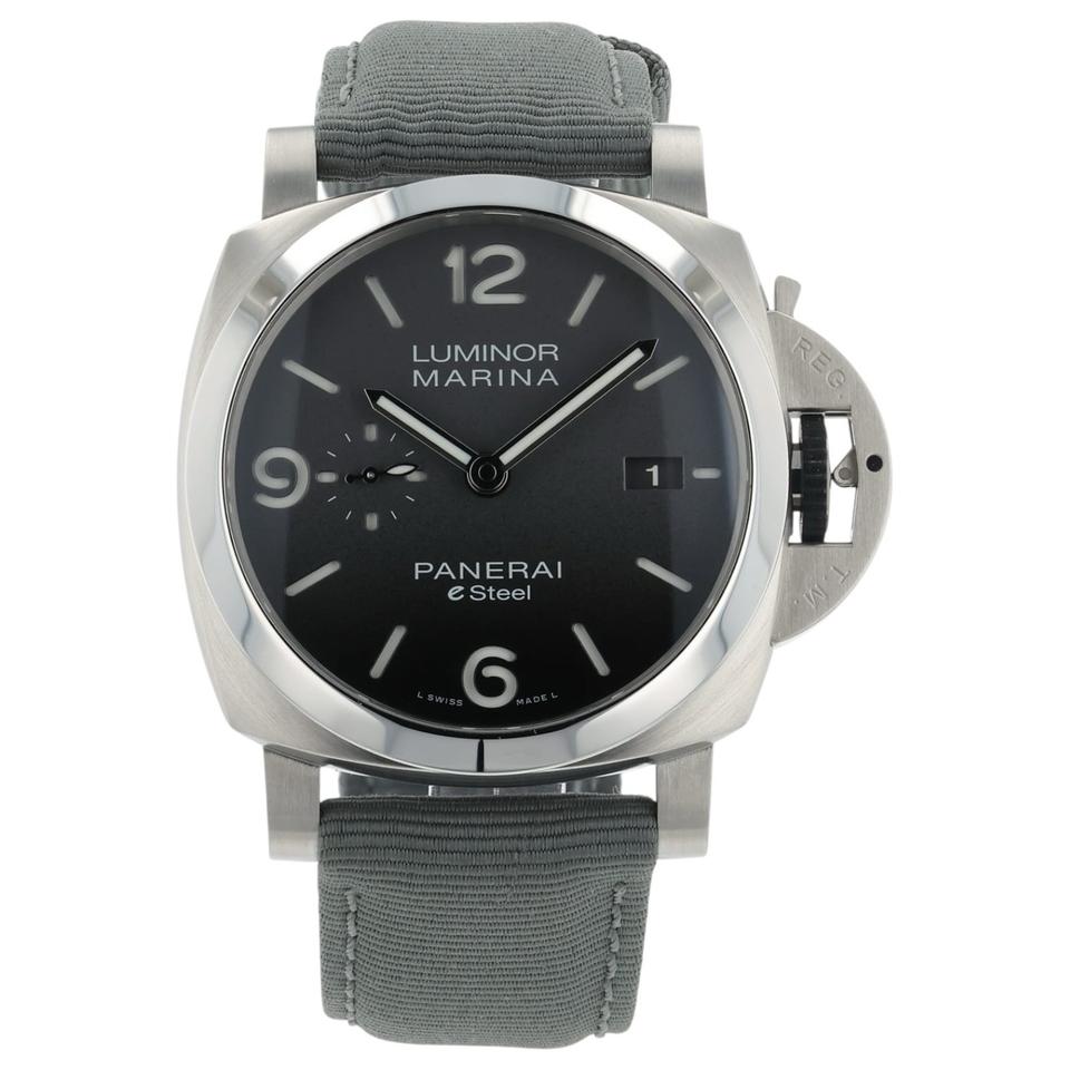 Panerai NEW Luminor Marina Steel Grey Dial 44mm Automatic Men’s Watch PAM01358