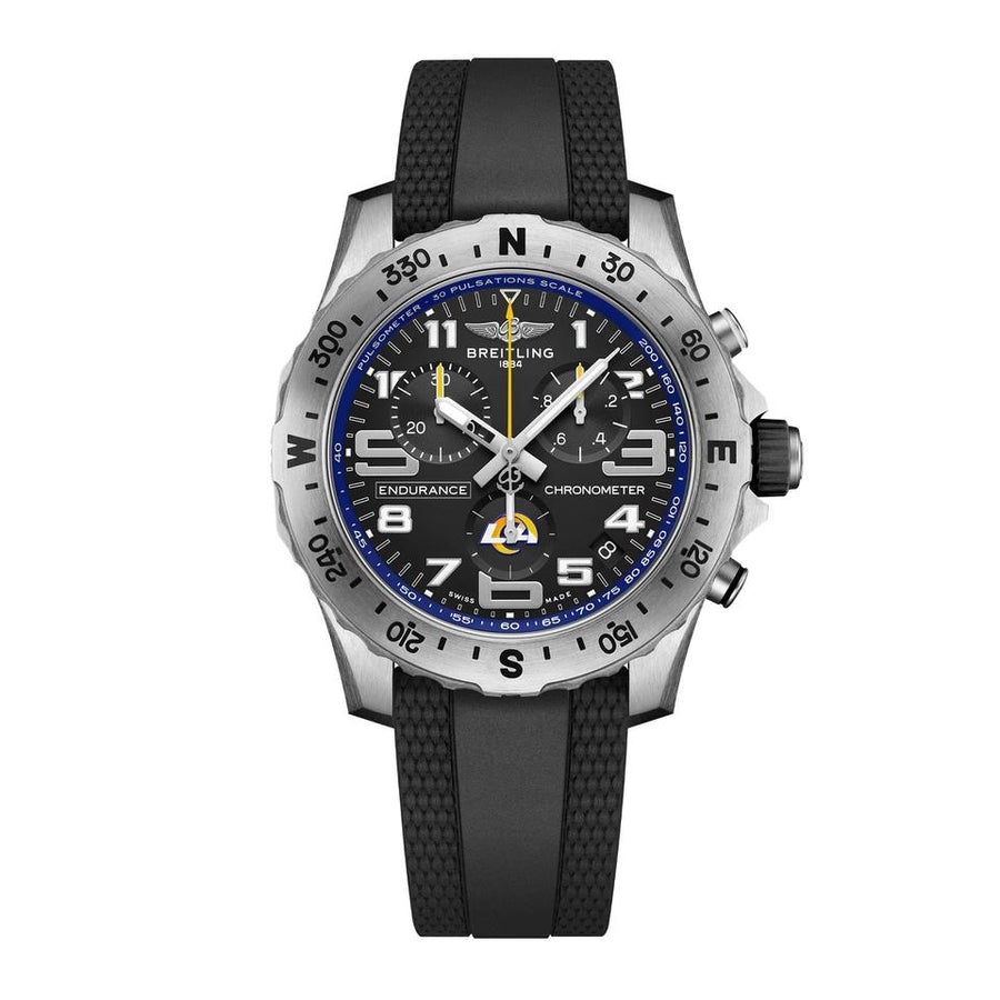 Breitling Endurance Pro44mm NFL Rams Edition Men's Watch E823106 A1 BIS1
