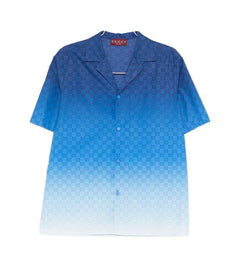 GUCCI Blue Ombre Shirt