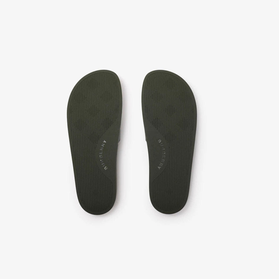 Burberry Check Slides