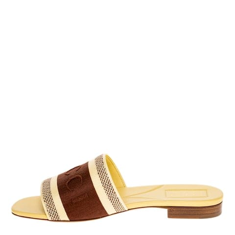 Gucci Slide Sandals with Web