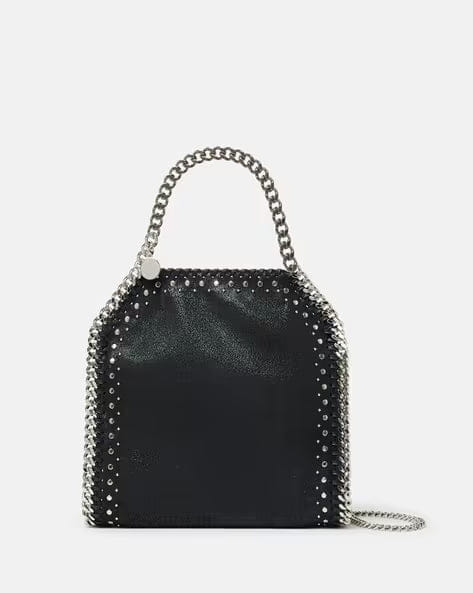 STELLA MCCARTNEY Falabella Studded Mini Tote Bag