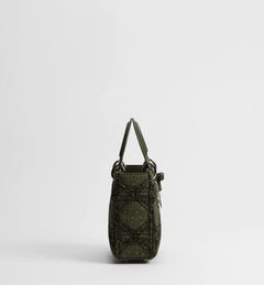 Small Lady Dior bag with shoulder strap