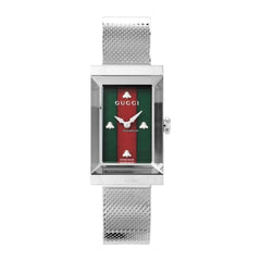 Gucci G-Frame 2 Year Warranty Silver YA147401