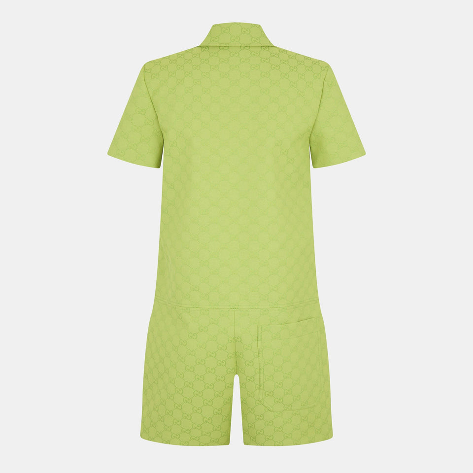 GG Canvas Jumpsuit