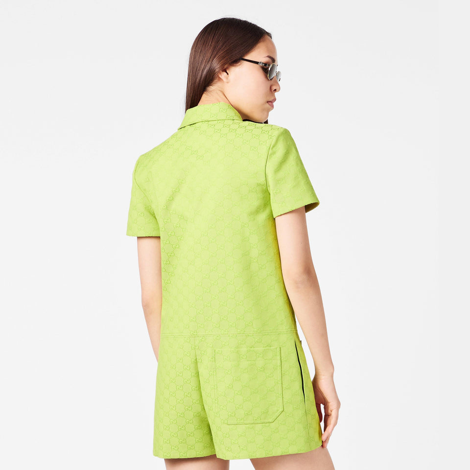 GG Canvas Jumpsuit