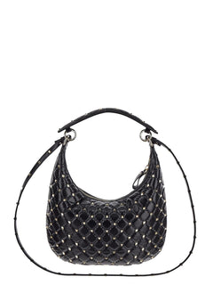 Valentino Garavani Rockstud Spike Small Hobo Bag