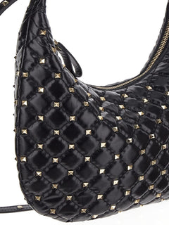 Valentino Garavani Rockstud Spike Small Hobo Bag