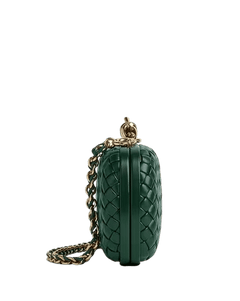 Knot Minaudiere with Chain Strap