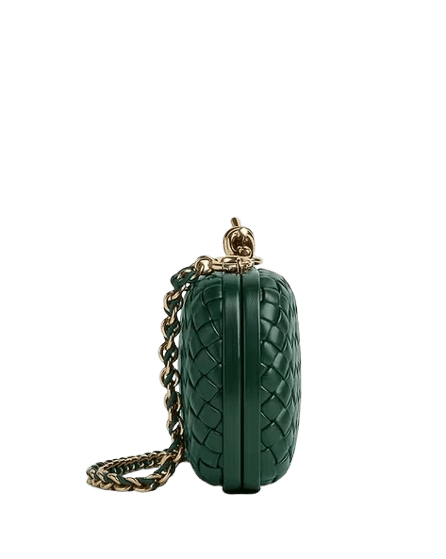 Knot Minaudiere with Chain Strap
