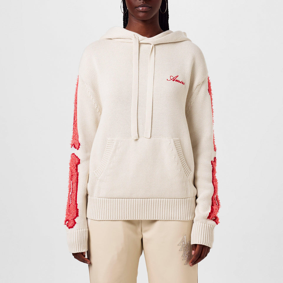 Bones Knitted Hoodie
