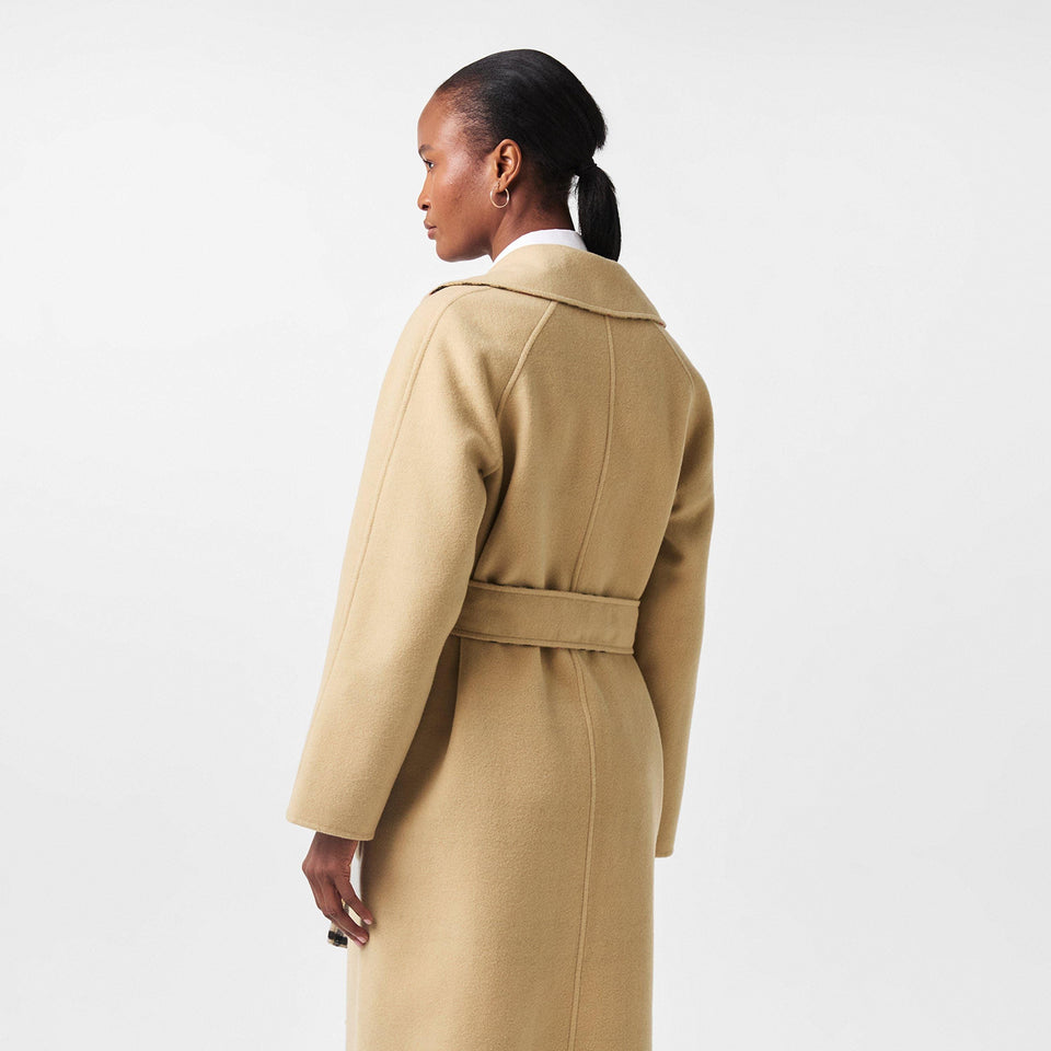 Reversible Cashmere Trench Overcoat
