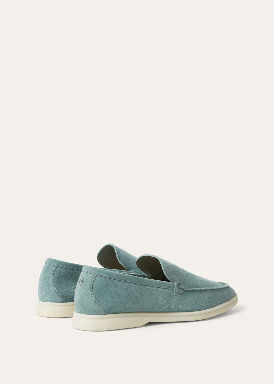LoroPiana Summer Walk Loafer Pine Cloud