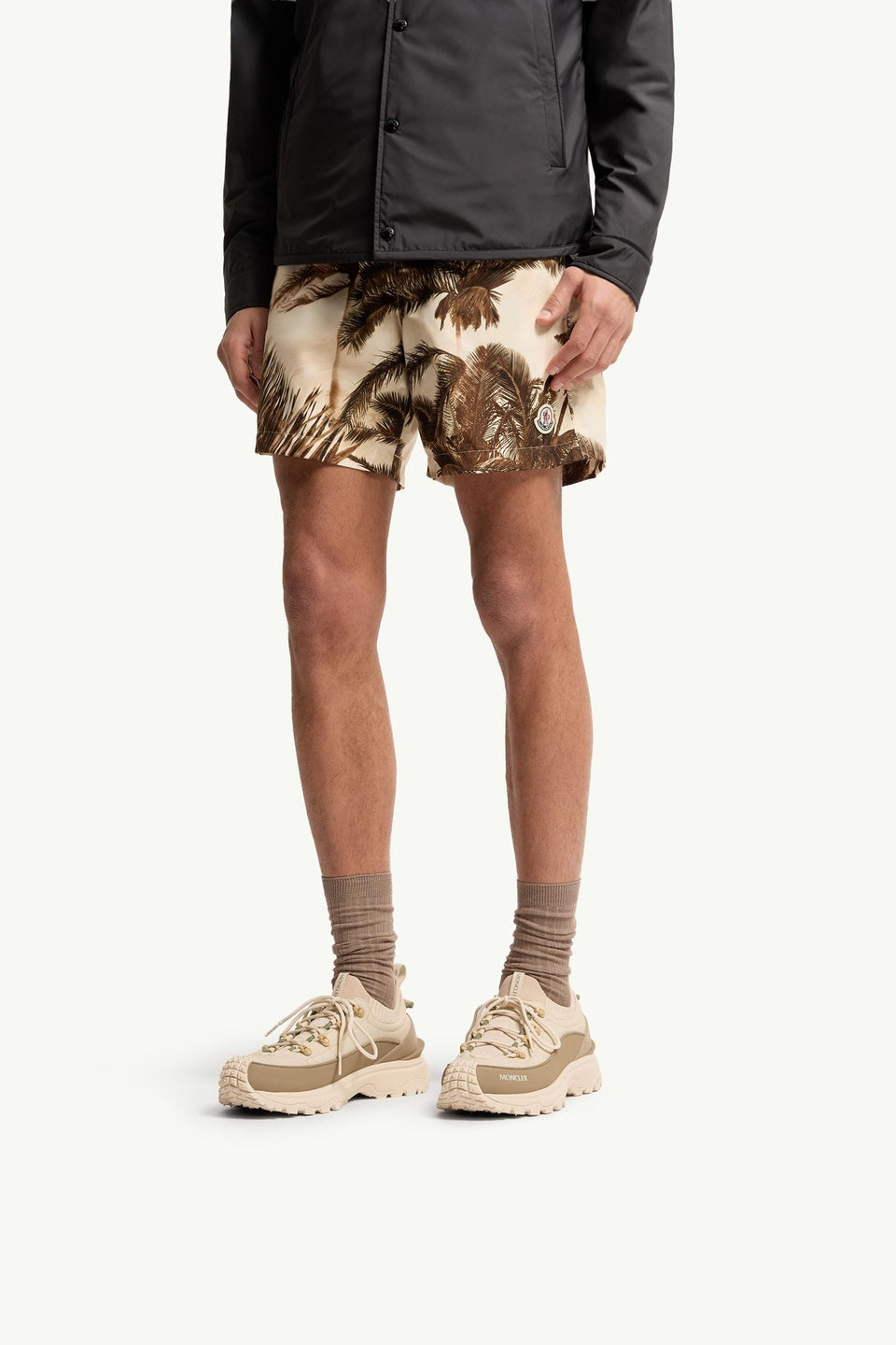 Moncler Trailgrip Lite3 Sneakers Light Beige