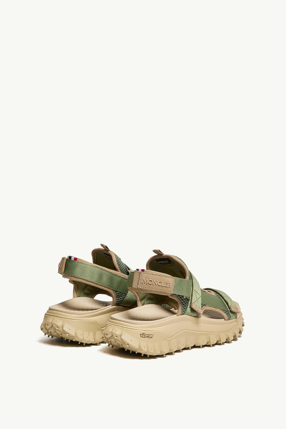 Moncler Trailgrip Vela Sandals Light Green