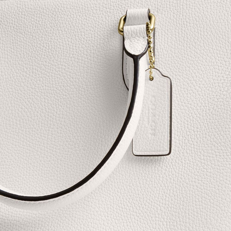 Coach Maggie Tote Bag Gold Chalk