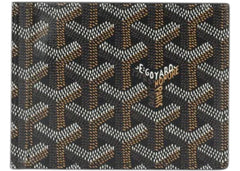 Goyard Saint Thomas Money Clip Wallet Goyardine Black