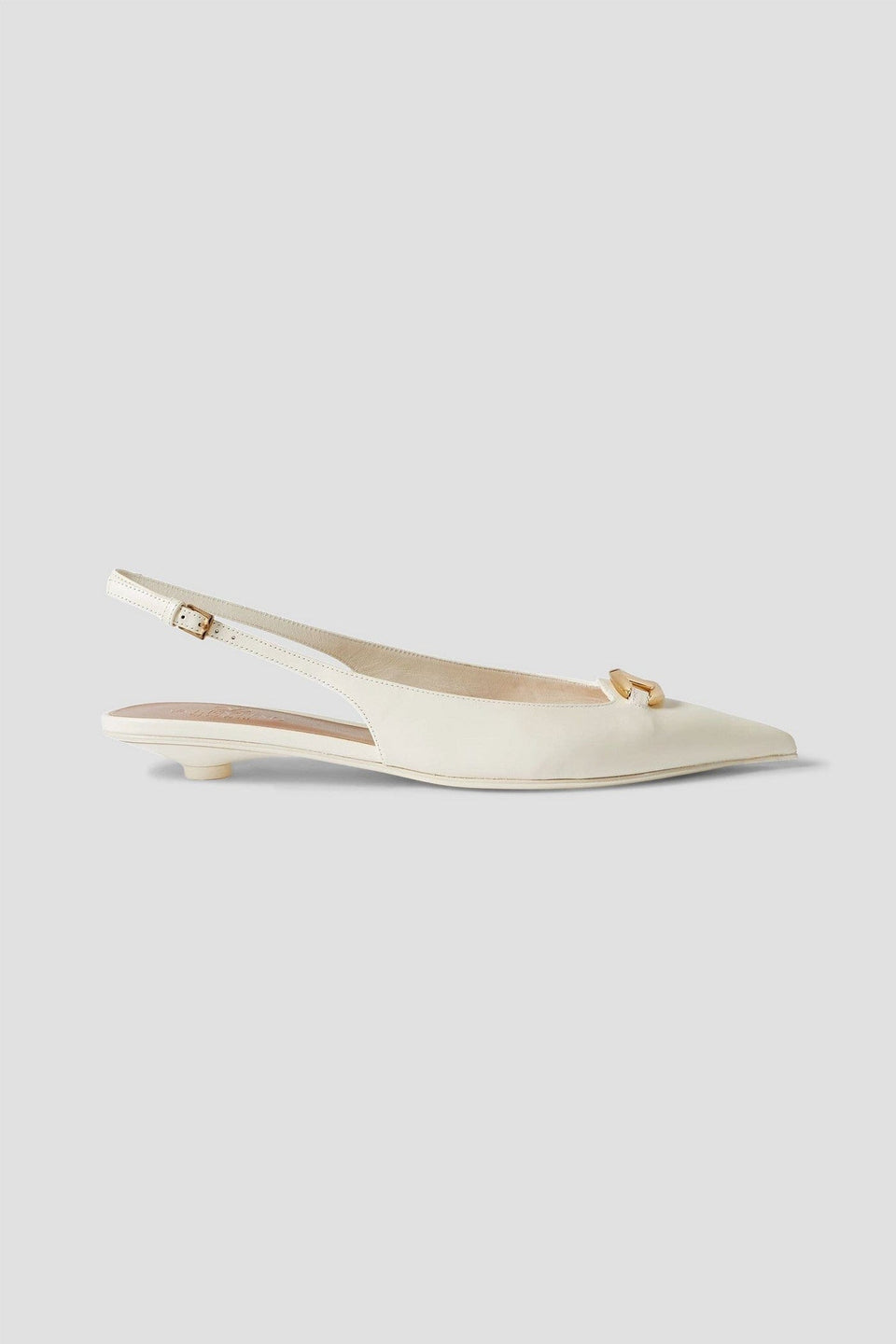 Valentino Garavani Vlogo Moon 20 Embellished Leather Pumps Ivory Women's