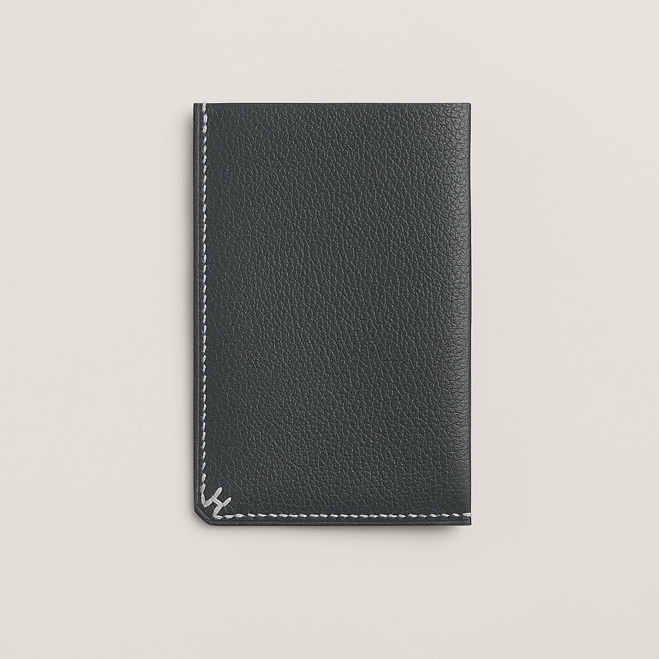 Hermes H Sellier Card Holder Noir