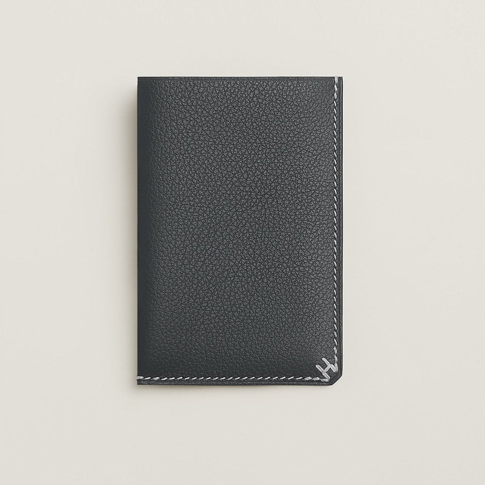 Hermes H Sellier Card Holder Noir