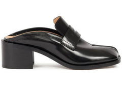 Maison Margiela H55 Tabi City Loafer Mule Black Womens