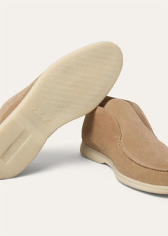 LoroPiana Open Walk Boot Dark Birch