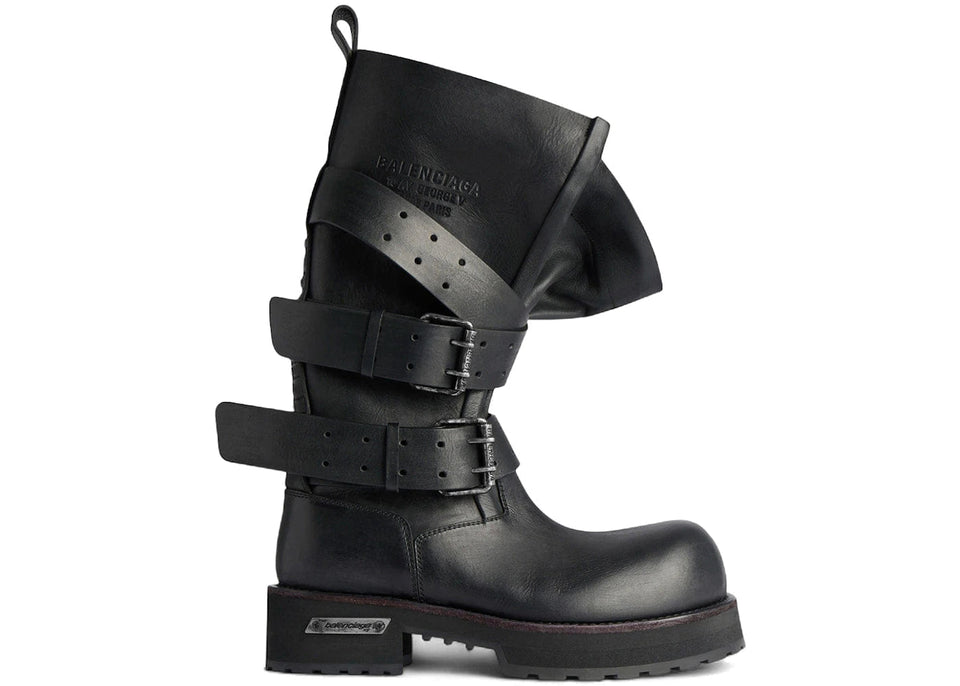 Balenciaga Venom Boot Black Womens