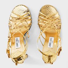 Felice 95 Sculptural Heeled Sandals