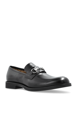 Gucci BLACK Leather shoes type loafers