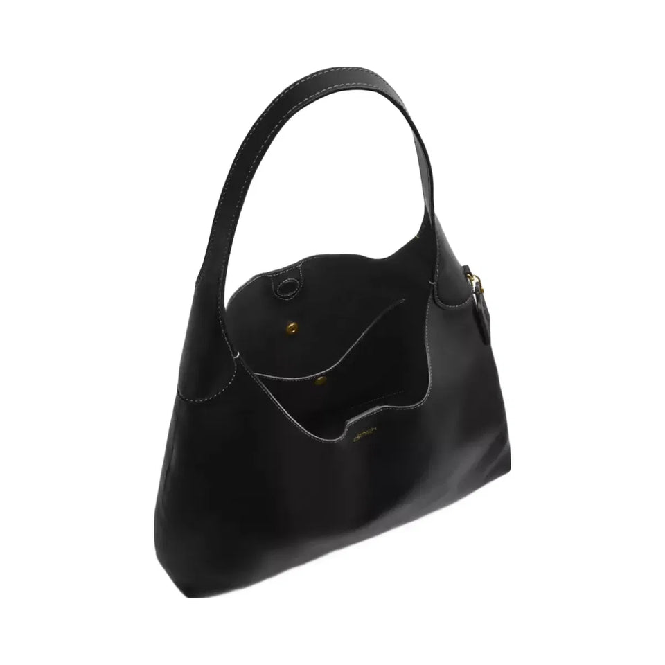 Coach Brooklyn Shoulder Bag 34 in Brass Black