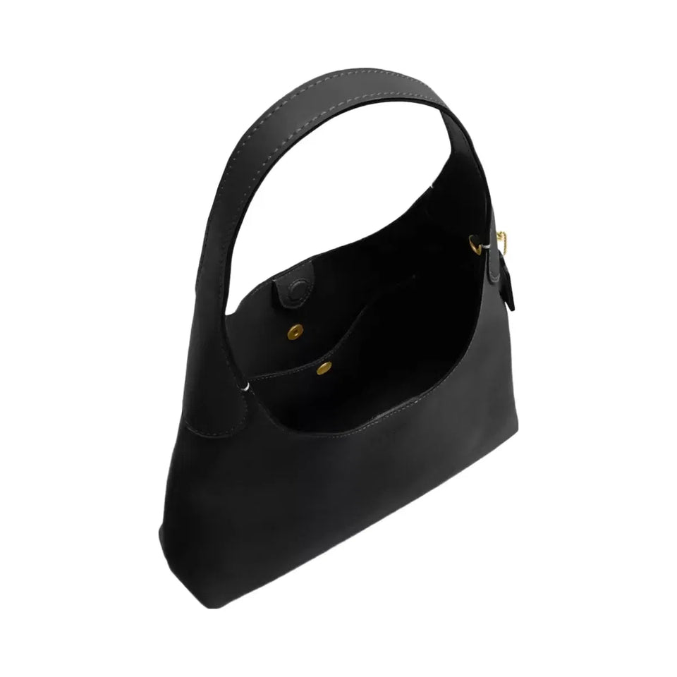 Coach Brooklyn Shoulder Bag 28 in Brass Black