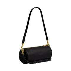 Coach Barrel Bag in Brass Black