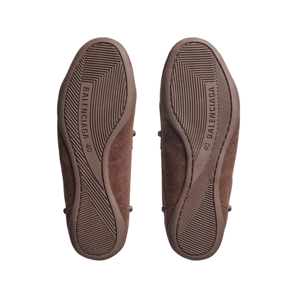 Balenciaga City Sneaker In Brown