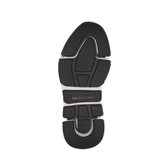 Balenciaga Speed 2.0 Recycled Knit Sneaker With Bicolor Sole In Black