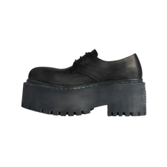 Balenciaga Strike Platform Derby In Black
