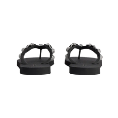 Balenciaga Cagole Thong Sandal In Crystal
