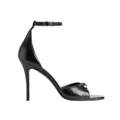 Balenciaga City Uptown Sandal In Black