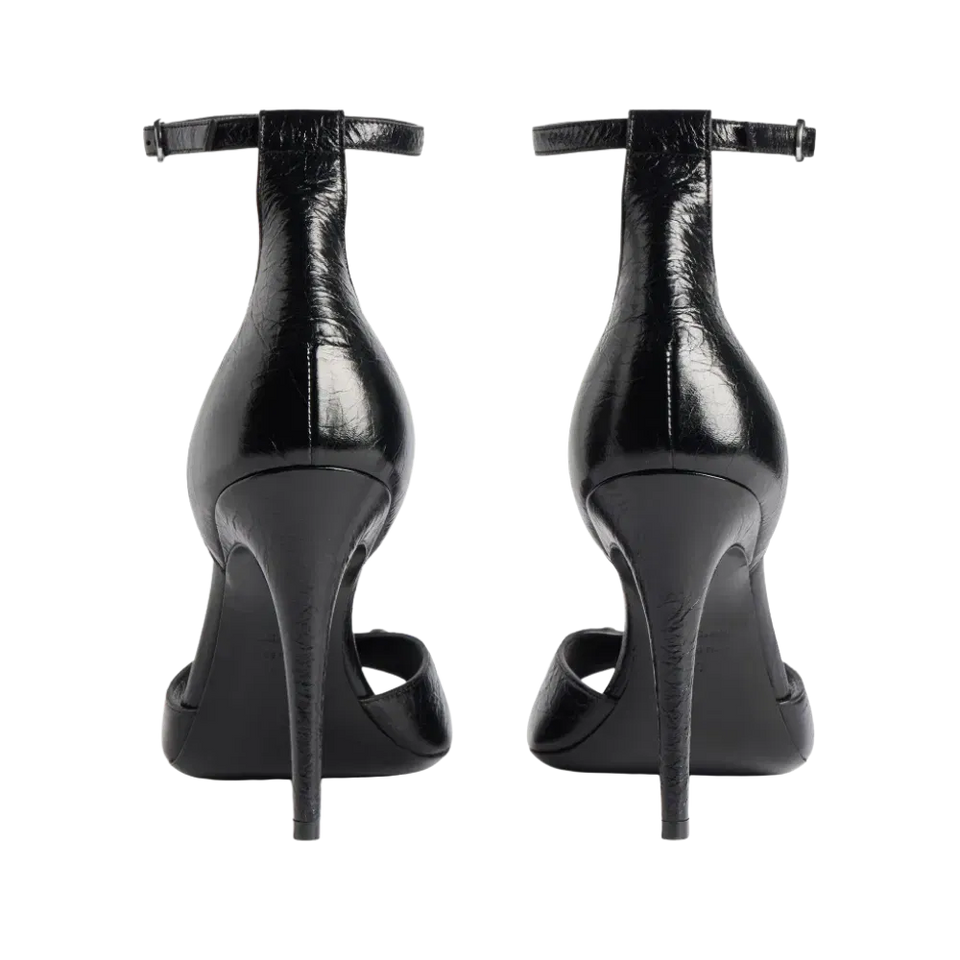 Balenciaga City Uptown Sandal In Black