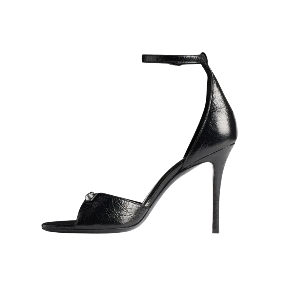 Balenciaga City Uptown Sandal In Black