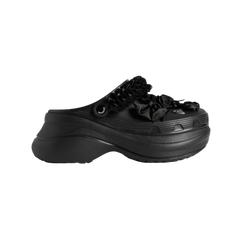 Balenciaga Crocs Mule Jibbitz In Black
