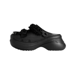 Balenciaga Crocs Mule Jibbitz In Black