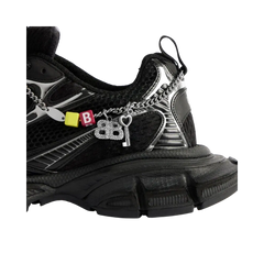 Balenciaga 3XL Sneaker With Charms In Black