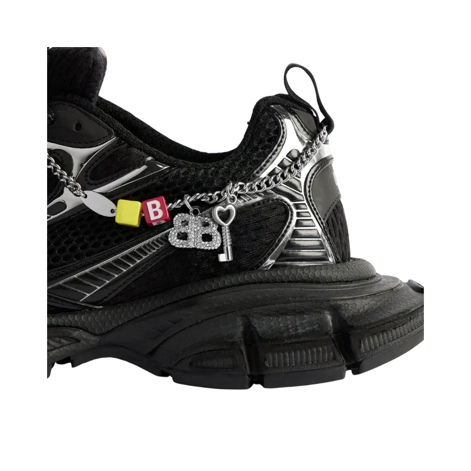 Balenciaga 3XL Sneaker With Charms In Black